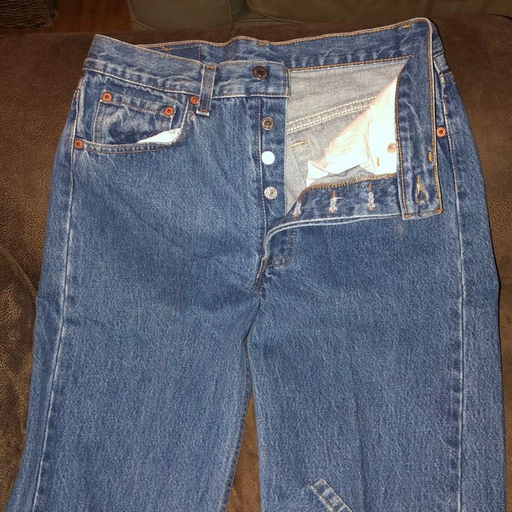 Very very good condition 501s sharp medium wash